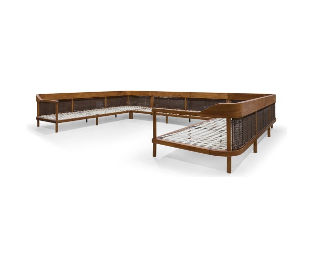 OUTDOOR SOFA TYPE C WITHOUT COVER