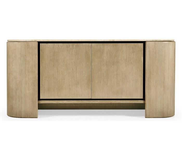 Cambrio Credenza with Faux Marble Top