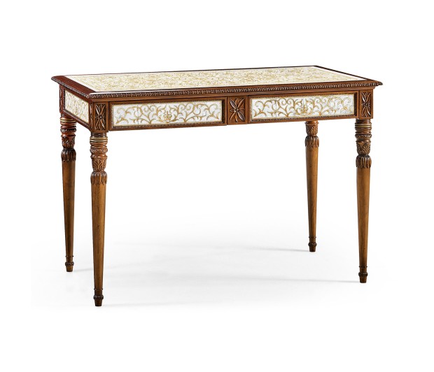 Églomisé library table