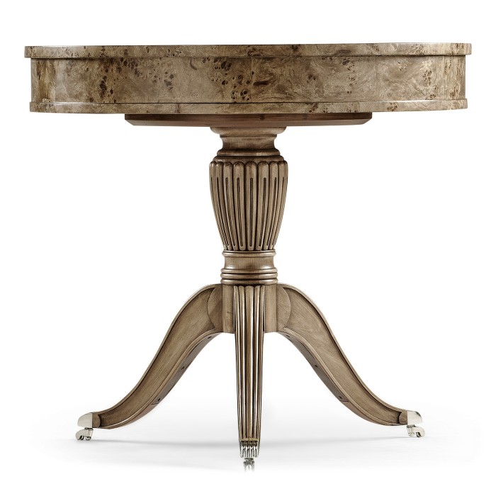 Fulgurite Drum Table