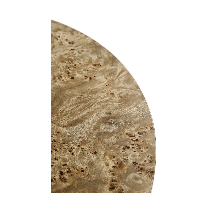 Fulgurite Drum Table