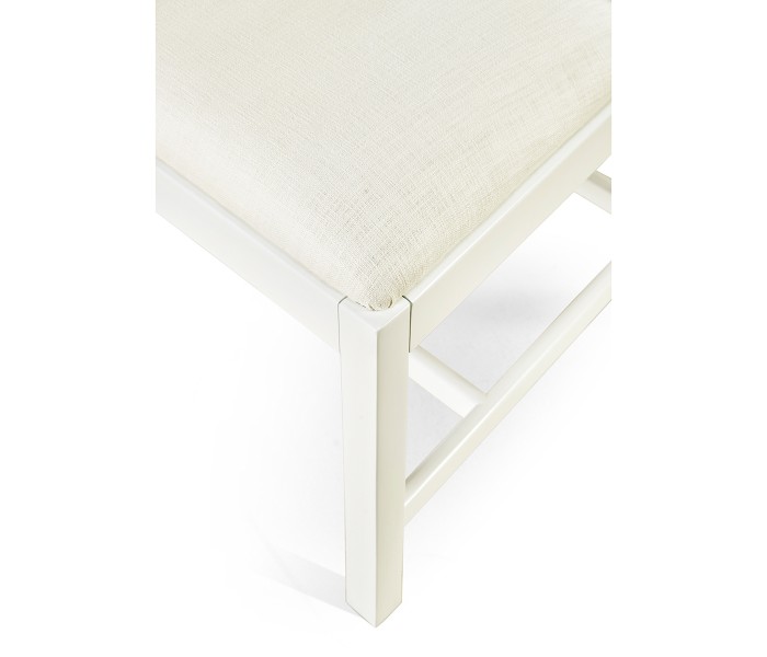 Spark Chippendale White Side Chair