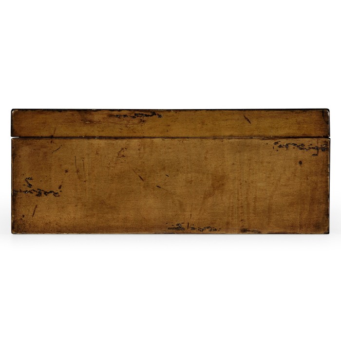 Raised Celtic Veneer Rectangular Box