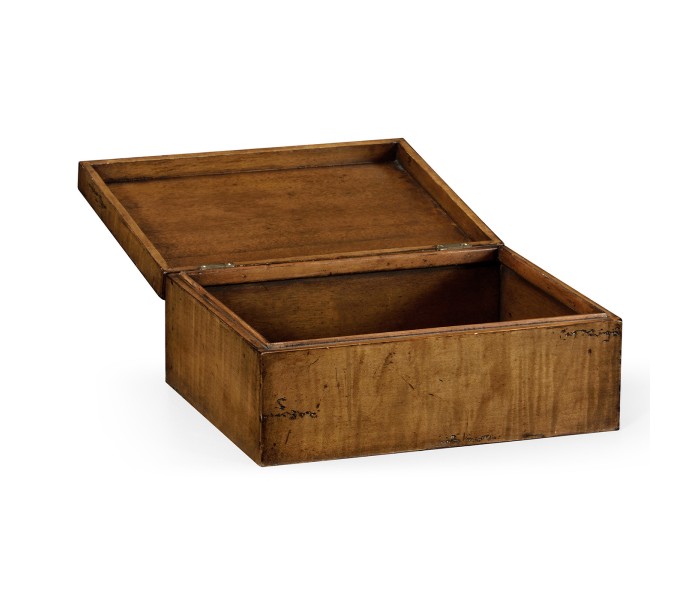 Raised Celtic Veneer Rectangular Box