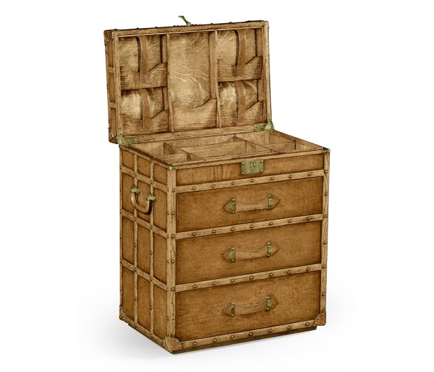 Steamer Chest of Drawer Style Jewellery Box