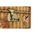 Travel Trunk Style Fitted Box