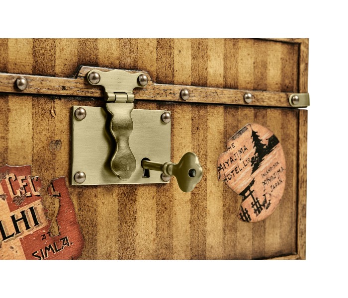 Travel Trunk Style Fitted Box