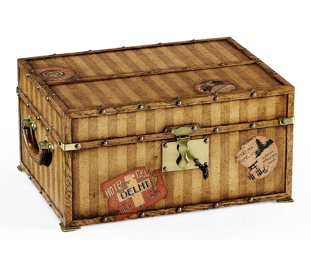 Travel Trunk Style Fitted Box