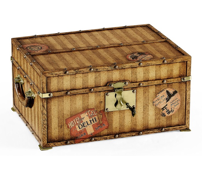 Travel Trunk Style Fitted Box