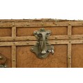 Travel Trunk Style Wine and Cocktail Cabinet