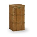 Travel Trunk Style Wine and Cocktail Cabinet
