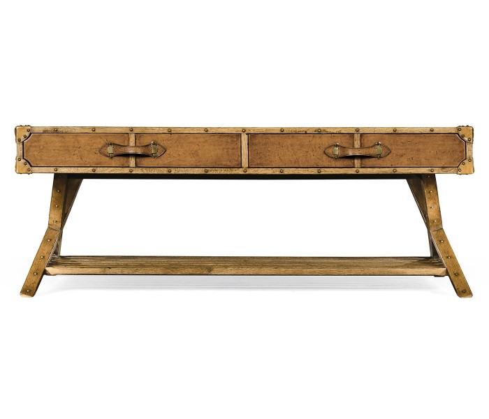 Travel Trunk Style Coffee Table