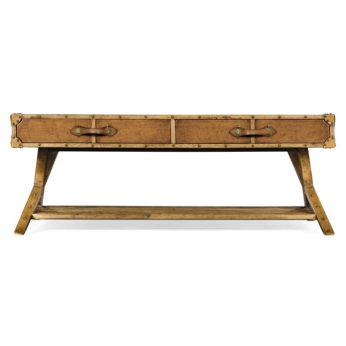 Travel Trunk Style Coffee Table