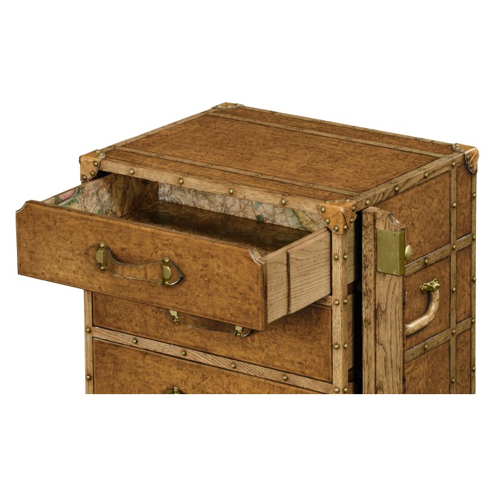 Travel Trunk Style Wellington Filing Cabinet