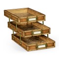 Travel Trunk Style Letter Tray
