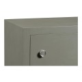 Tall chest with blazer buttons (Slate/Silver)