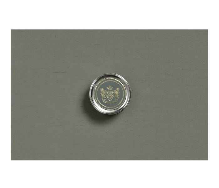 Tall chest with blazer buttons (Slate/Silver)