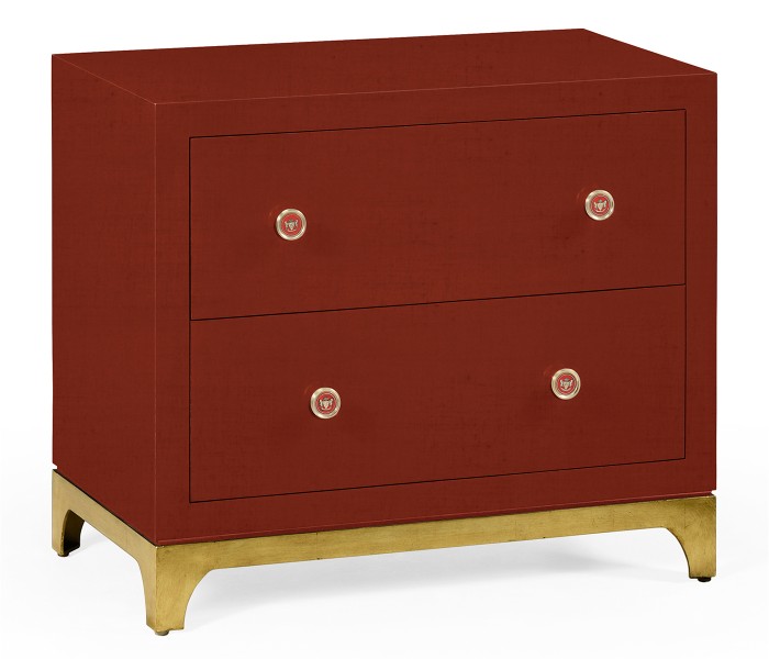 Lipstick & Gold Low Chest