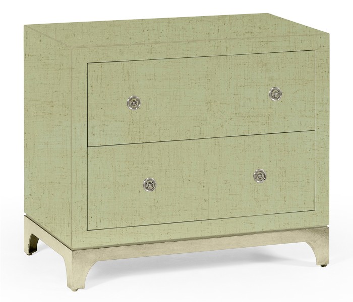 Lichen & Silver Low Chest