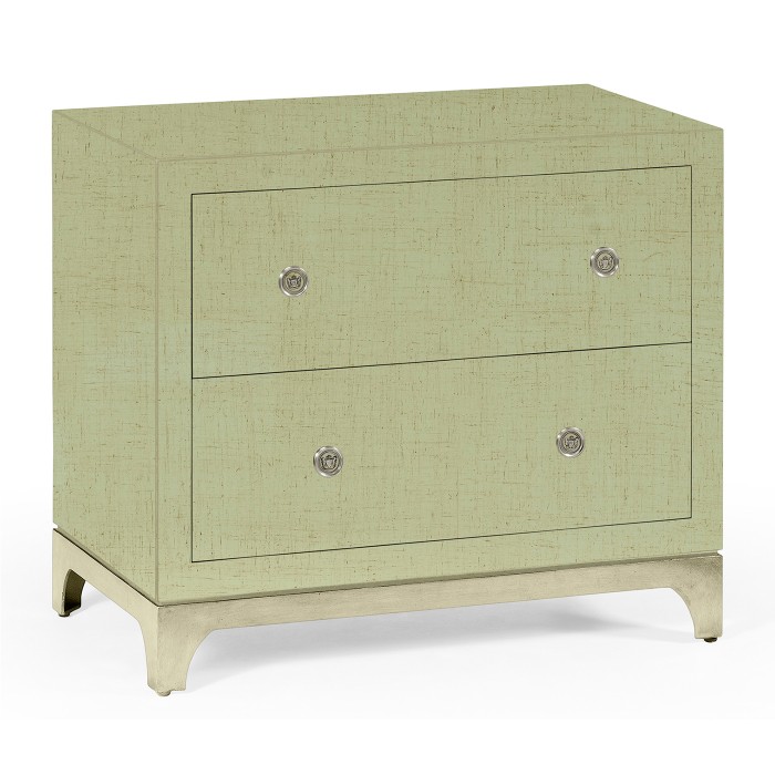 Lichen & Silver Low Chest