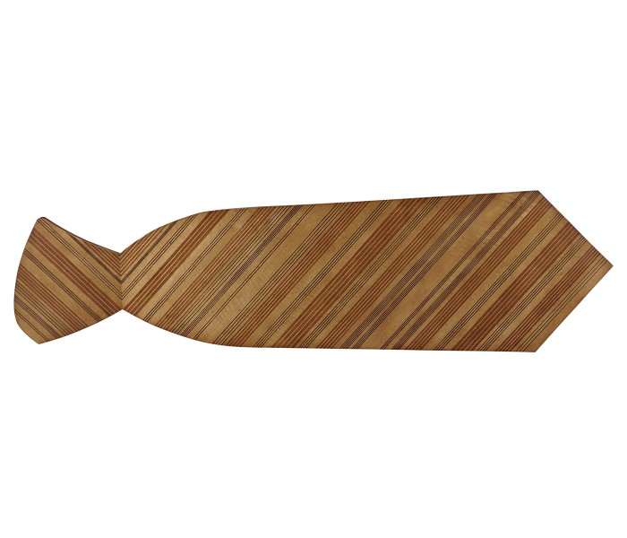 Inlaid Stripe “Necktie” Bench Or Coffee Table