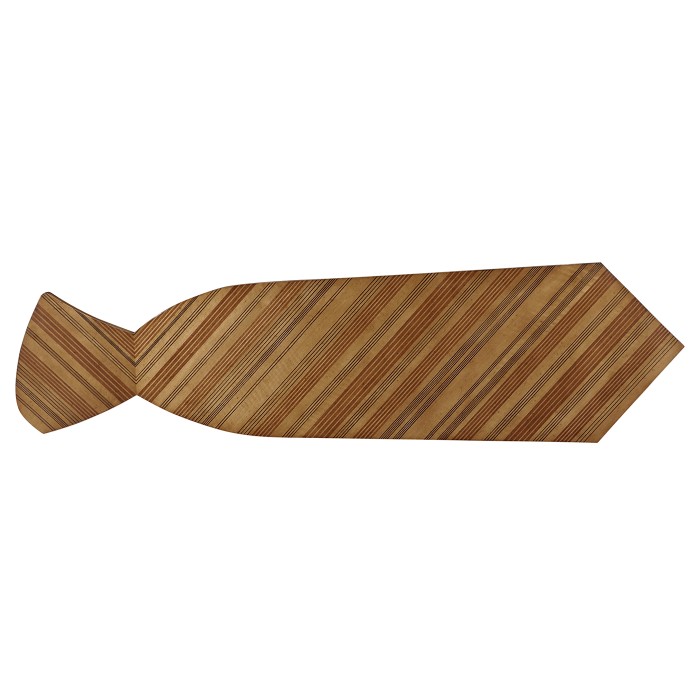 Inlaid Stripe “Necktie” Bench Or Coffee Table