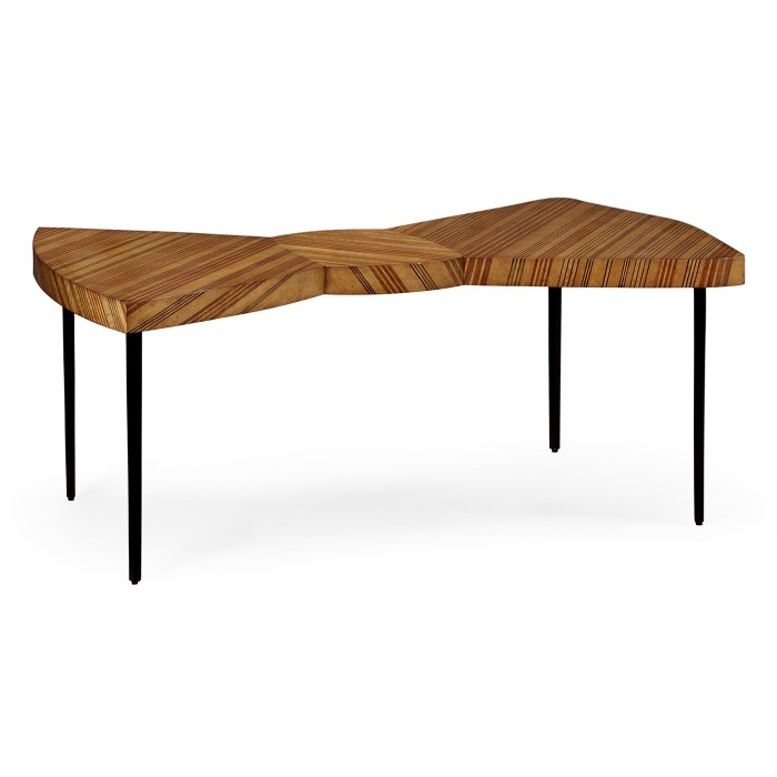 Satinwood Bowtie Coffee Table