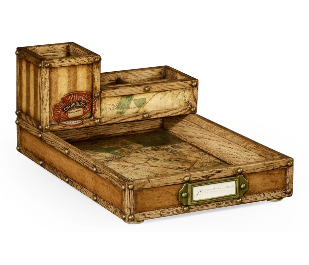 Travel Trunk Style Desk Organiser