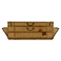 Travel Trunk Style Coffee Table with Storage