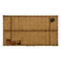 Travel Trunk Style Coffee Table with Storage