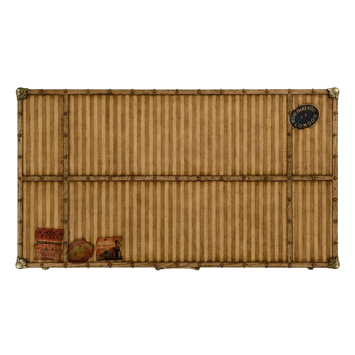 Travel Trunk Style Coffee Table with Storage