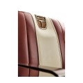50's Americana Leather Easy Chair