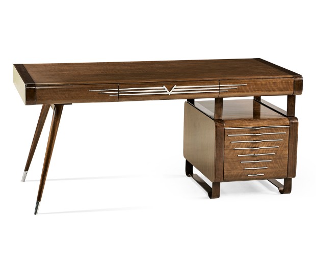 50's Americana Pedestal Desk