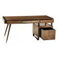 50's Americana Pedestal Desk