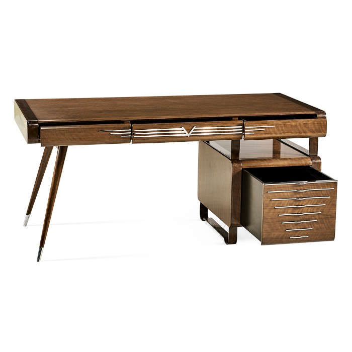 50's Americana Pedestal Desk
