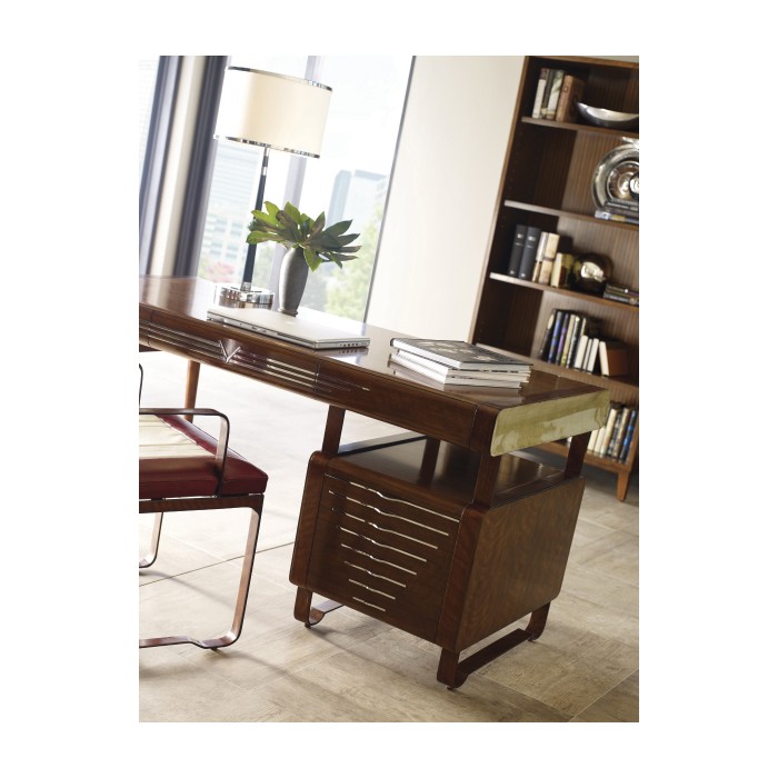 50's Americana Pedestal Desk