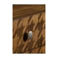 Houndstooth Chest of Drawers