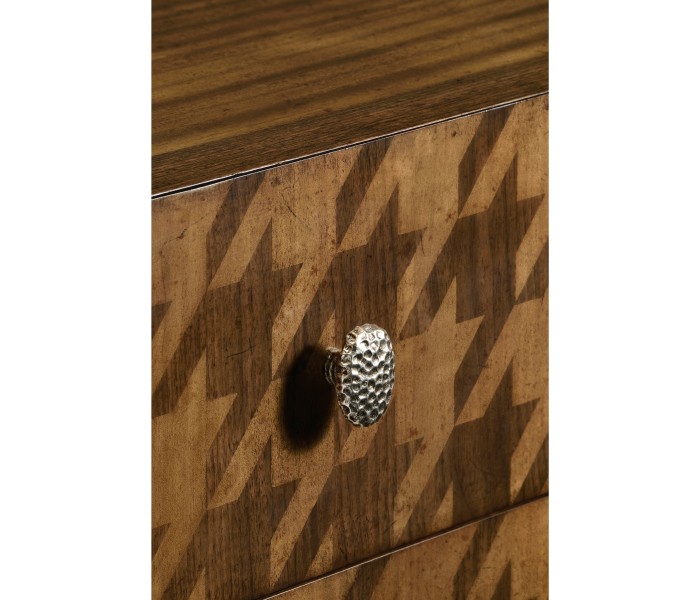 Houndstooth Chest of Drawers
