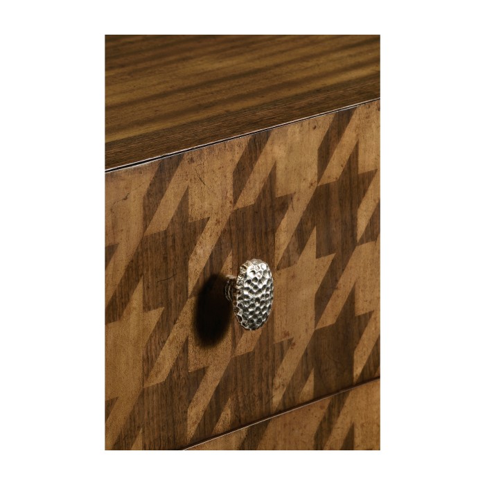 Houndstooth Chest of Drawers