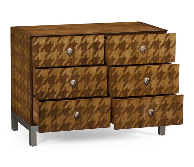 Houndstooth Chest of Drawers