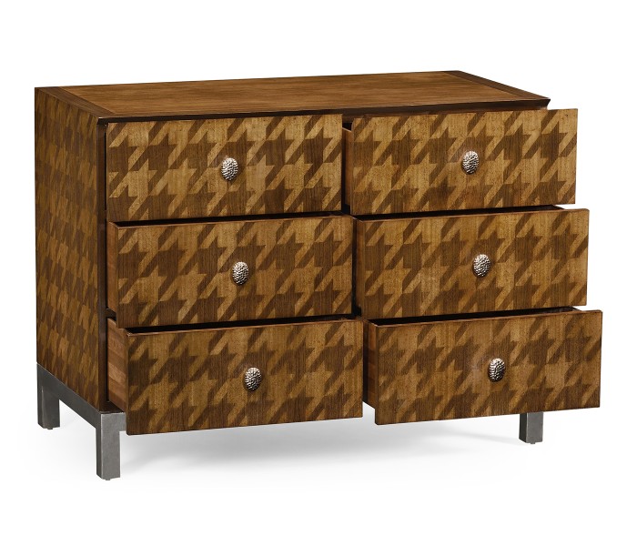 Houndstooth Chest of Drawers