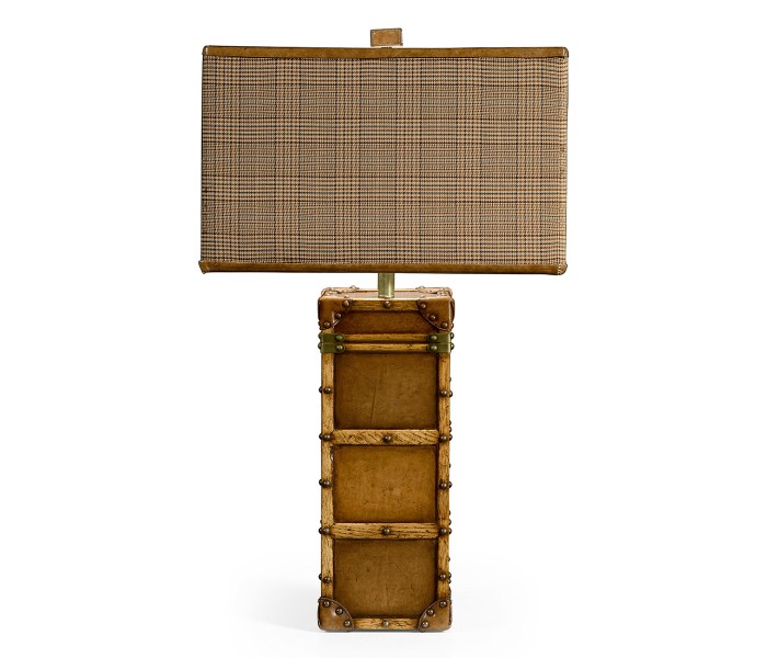 Travel Trunk Style Table Lamp