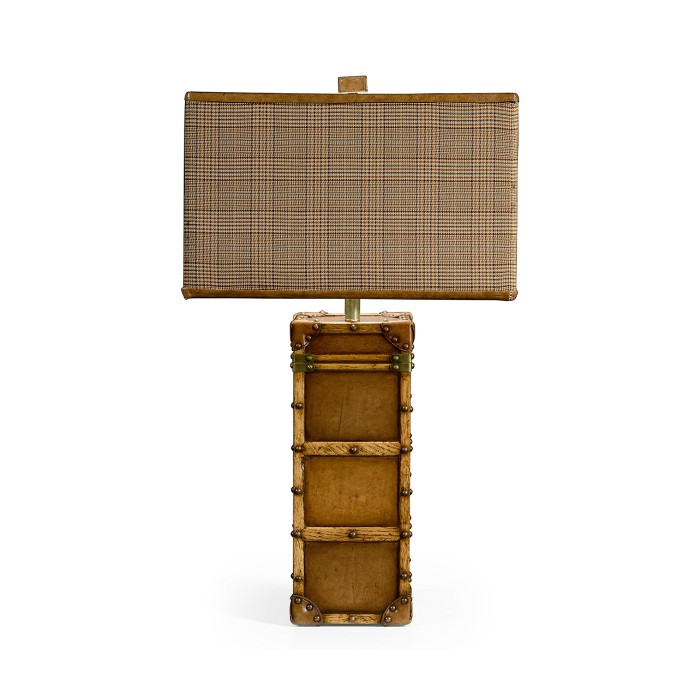 Travel Trunk Style Table Lamp