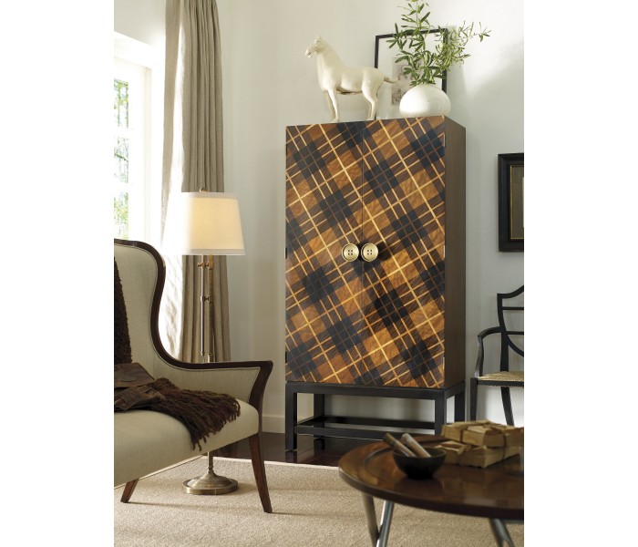 Tartan Haberdashery Chest