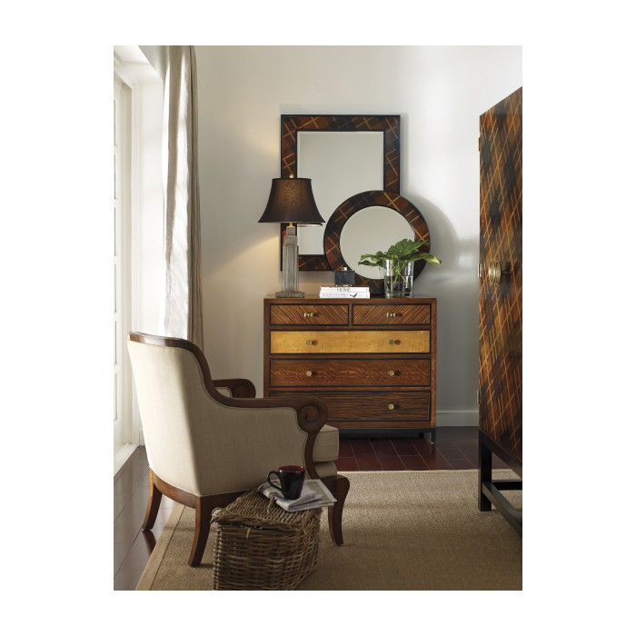 Tartan Haberdashery Chest