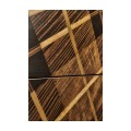 Hand Inlaid Tartan Low Chest