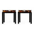 Hand Inlaid Tartan Butler's Tables