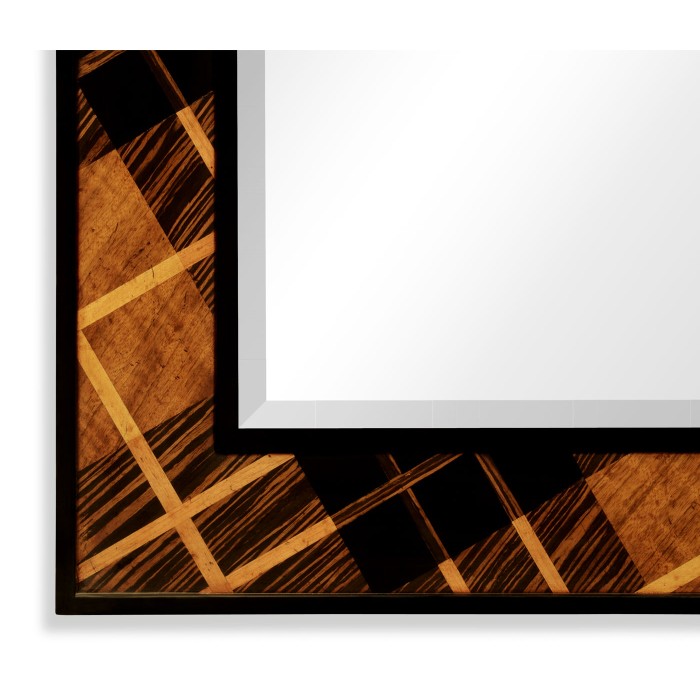 Hand Inlaid Tartan Wall Hanging Mirror