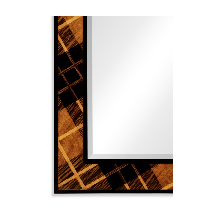 Hand Inlaid Tartan Wall Hanging Mirror