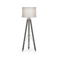 Black Mocha Oak Architectural Floor Lamp 64
